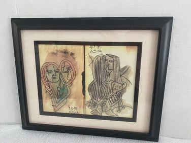 Pablo Picasso print on Paper