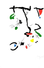 Miro ink Print on Thick Paper