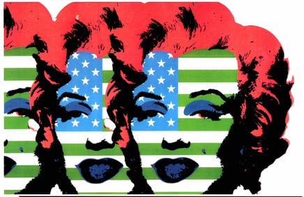 Marylin Monroe ink Print on Thick Paper