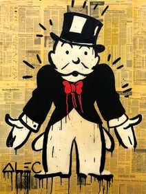 Alec Monopoly Fine Art Print on High Quality Paper