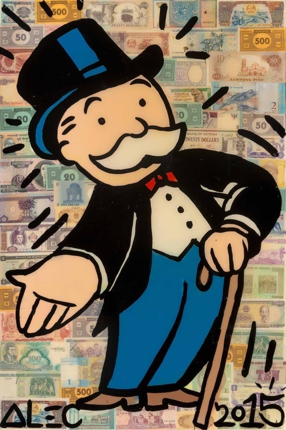 Alec Monopoly Fine Art Print on High Quality Paper (1 of 1)