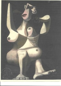 Picasso Art ink Print on High Quality Paper