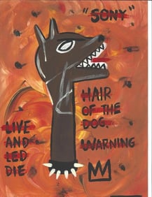 JMB Painting on Cardboard After (artist)