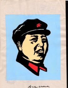 Andy Warhol Mixed Media on Paper