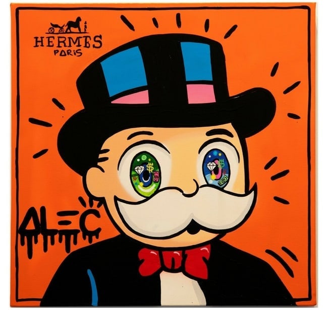 Alec Monopoly Fine Art Print on High Quality Paper.Embossed: Alec Monopoly Fine Art Print on High Quality Paper.Embossed Stamp.`Paper Size - 12 x 17 Inches. Good Condition. We pack & Ship for you. We take care of the shipping services in house.NO Buyer's Premiu