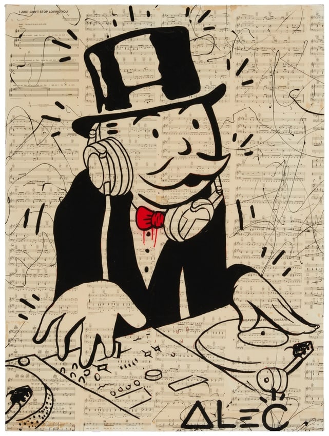 Alec Monopoly Fine Art Print on High Quality Paper (1 of 1)