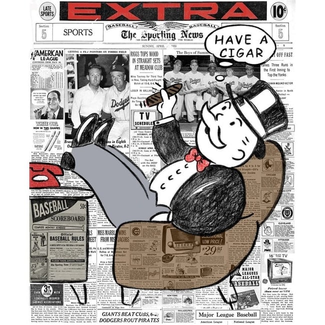 Alec Monopoly Fine Art Print on High Quality Paper (1 of 1)