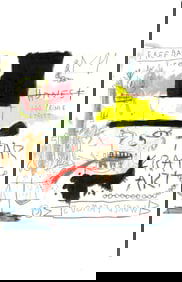 Jean Basquiat Expressionism Print on Thick Paper.