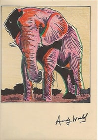 Andy Warhol Mixed Media on Paper