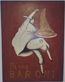 Pates Baroni Oil Painting On Wood