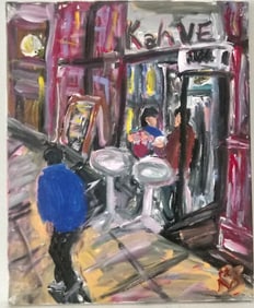 Jean Basquiat Expressionism Print on Thick Paper.