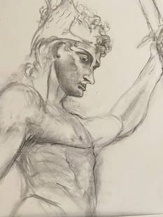 Julia Cesar Pencil Drawing on Paper: Julia Cesar Pencil Drawing on Paper. Artist unknown size: 14 x 11. No COD or any documentation.SEE PHOTOS as part of the description. Good condition. We pack & Ship for you. We take care of the shippi