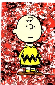 LARGE Signed Graffiti Pop Art Print Death NYC