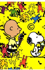 LARGE Signed Graffiti Pop Art Print Death NYC