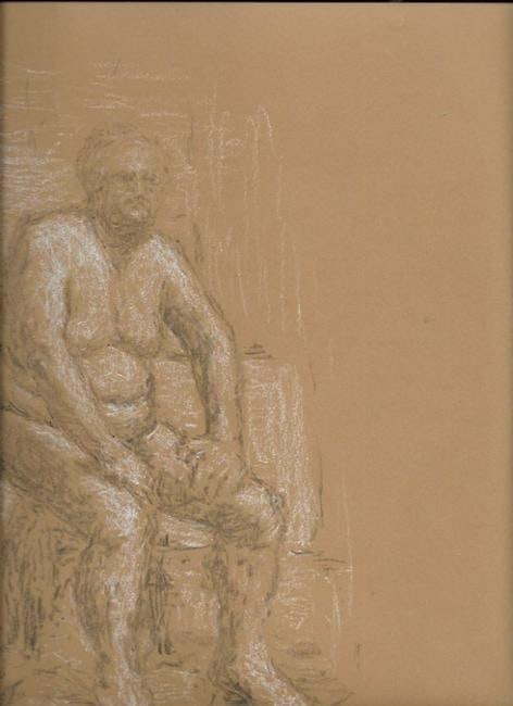 Joseph Smedley 1922-2016 British Modernist Figurative Drawing 1960 (1 of 1)