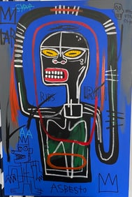 1982 Fits Basquiat Painting on canvas