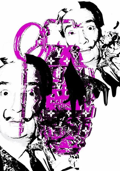 Alec Monopoly Pop Art Print: Alec Monopoly Pop Art Print size:12 x 17.Paper: Fine art 300 gsm paper embossed .WE OFFER IN-HOUSE SHIPPING VIA USPS PRIORITY MAIL