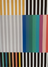 Abstract Geometric Canvas Art Print