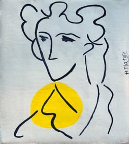 Joseph Smedley 1922-2016 British Modernist Figurative Drawing 1960