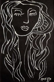 Abstract Canvas Matisse Modern Old 20th Century Art