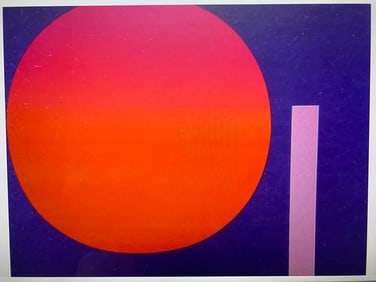 Abstract Geometric Canvas Art Print