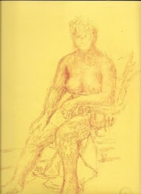 Joseph Smedley 1922-2016 British Modernist Figurative Drawing 1960