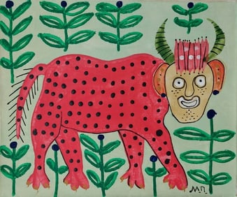 Maria Prymachenko Signed, Ukrainian 20th Century Modern