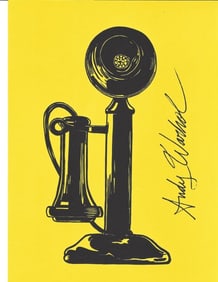 Andy Warhol Mixed Media on Paper