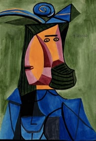 Pablo Picasso Mixed Media on Paper.After (artist)