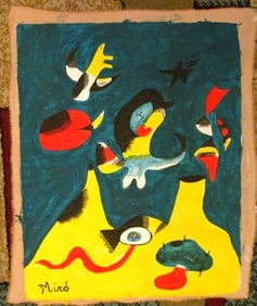 Joan Miro, Modern Art 20th Century