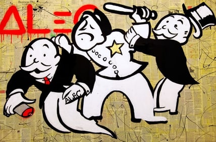 Alec Monopoly Pop Art Print