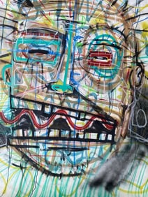 XXL Abstract Painting ON Canvas