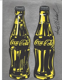 Andy Warhol Mixed Media on Paper