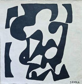 Abstract Painting J. Evola