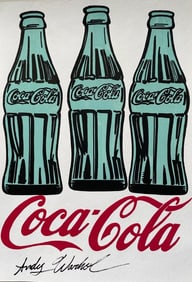 Andy Warhol Mixed Media on Paper. On verso