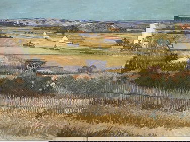 Vincent Van Gogh(Dutch, 1853-1890) Print on Canvas