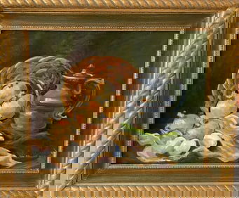 Original Painting on Canvas signed Ann Stewart