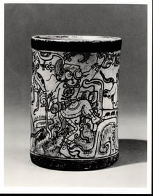 Photograph The Michael C. Rockefeller Wing Ceramic painted