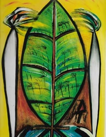 Flora Fong Garcia Litho Print on Thick Paper .