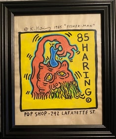Keith Haring’s NYC “87-Pop Shop