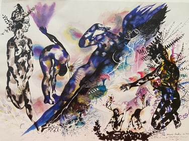 Zaida Del Rio LITHOGRAPH on Thick Paper