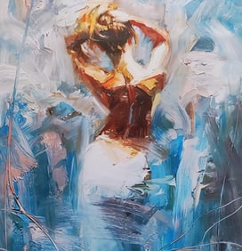 Sexy women Print on Canvas