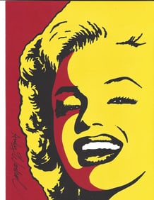 Andy Warhol Mixed Media on Paper