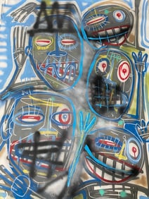 XXL Abstract Painting oN Canvas