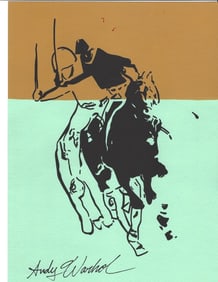 Andy Warhol - Mixed Media on paper