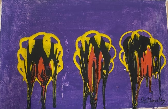 CY Thonby Old 20th Century Modern Art Painting on Canvas: CY Thonby Old 20th Century Modern Art Painting on Canvas (After)Artist. Sold as is.No Documents or COA Approx size:19 x 15 inches. Good Condition .We pack & Ship for you. We take care of the shipping