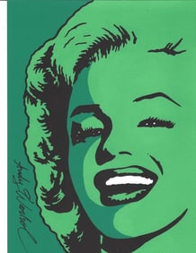 Andy Warhol Mixed Media on Paper