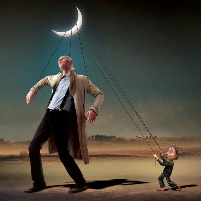 Igor Morski surrealism Illustration Print (After Artist): Igor Morski surrealism Illustration Print (After Artist). Provenance: NY Collector.Igor Morski is a polish graphic designer, illustrator and set designer. Presently, he focuses on mixed media graphic