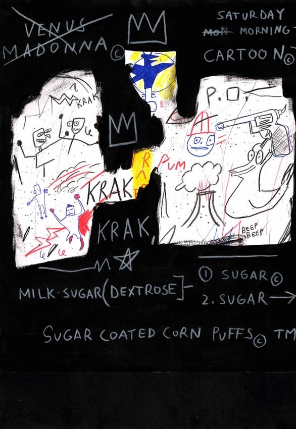 Expressionism Hand Painting Drawing on Paper: Expressionism Hand Painting Drawing on Paper. Size: 11 3/4 x 13 1/2 Inches.Mixed Medium on Thick Paper. We pack & Ship for you. We take care of the shipping services in house. NO Premium Buyer