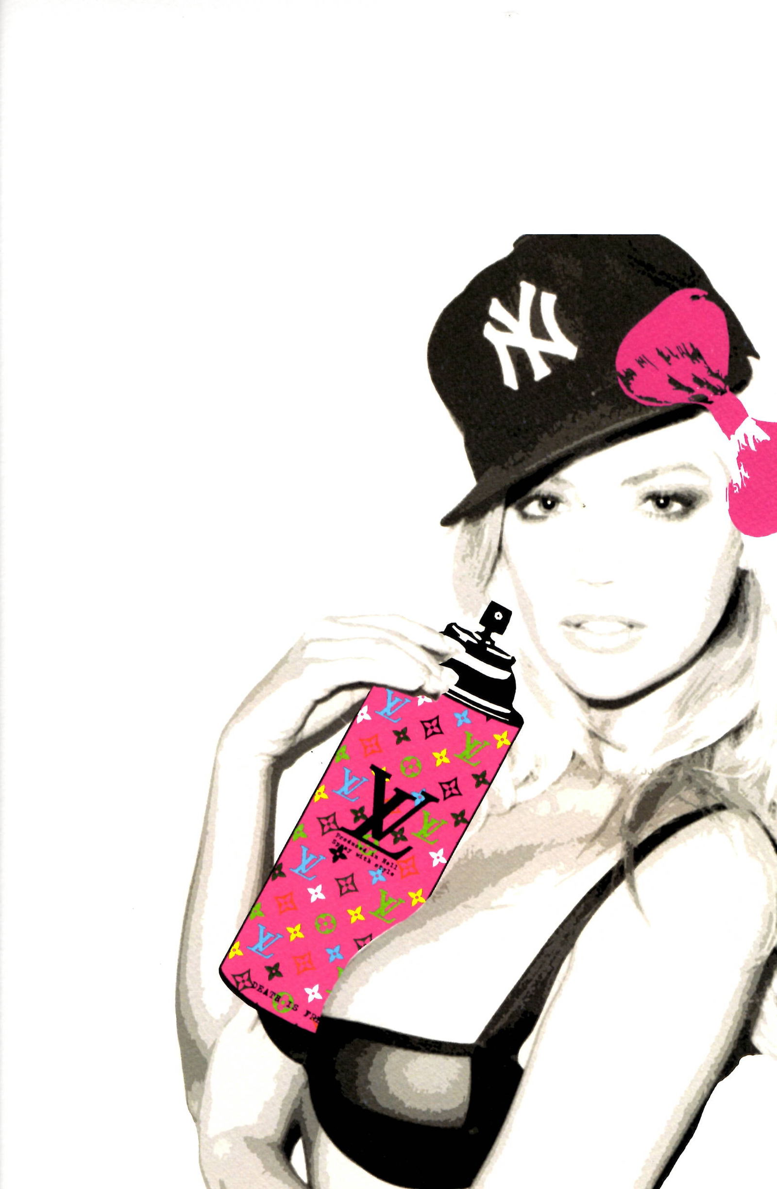 LARGE Signed Graffiti Pop Art Print Death NYC: LARGE Signed Graffiti Pop Art Print Death NYC Ltd Ed size:12 x 17.Paper: Fine art 300 gsm paper.Certificate of Authenticity signed by DEATH NYC Collection.WE OFFER IN-HOUSE SHIPPING VIA USPS PRIORITY